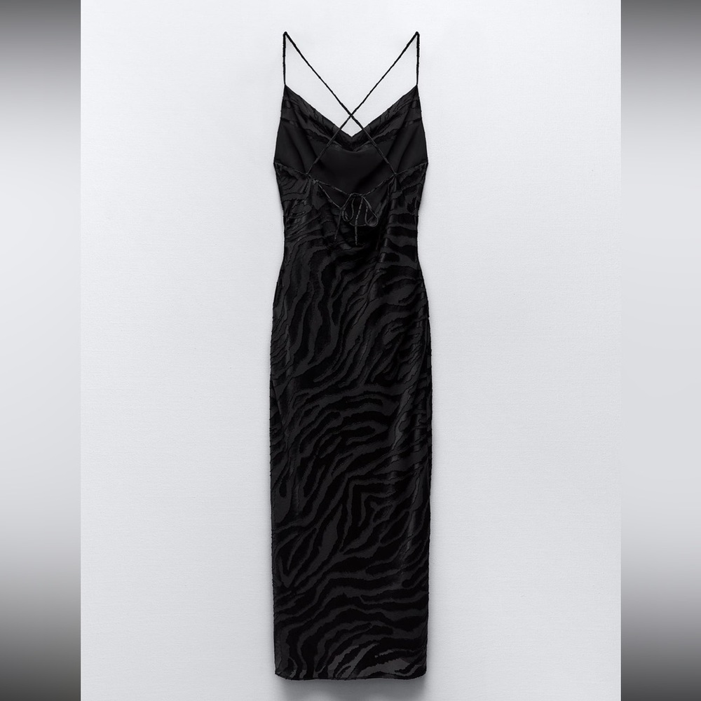 ZARA SLIP DRESS - Picture 2 of 5